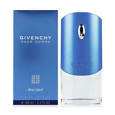 label blue givenchy|Givenchy blue label for men.